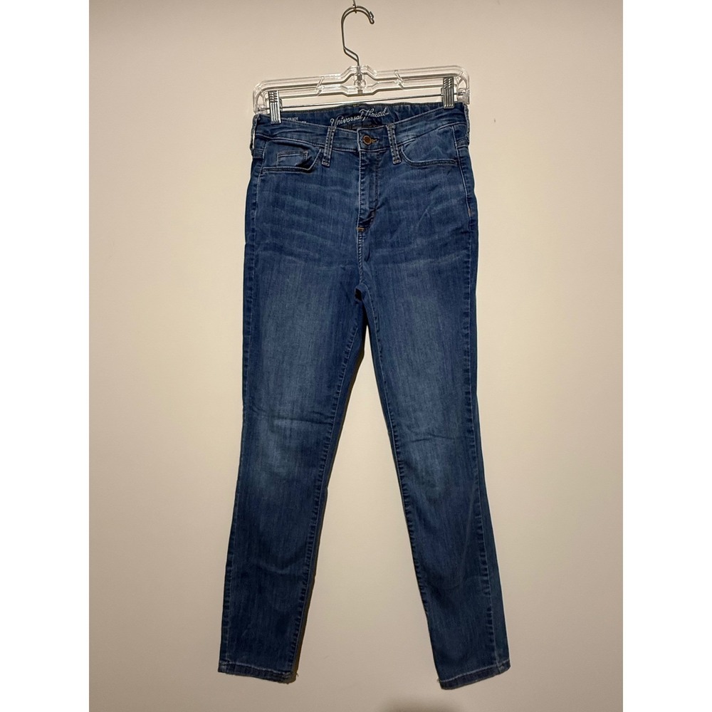 Universal Thread Womens High Rise Skinny Jeans Medium Wash Blue Size 4/27R